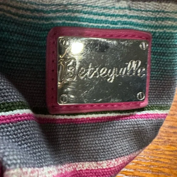 Betseyville Multicolor Striped Crossbody/Shoulder Bag GUC - Picture 7 of 9